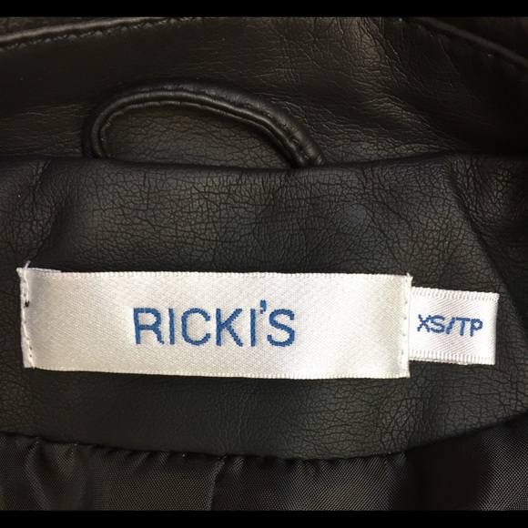 RICKI’S Moto Jacket Size XS NWOT - Picture 7 of 7